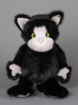 КОТИК черно-белый